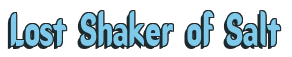 Rendering "Lost Shaker of Salt" using Callimarker