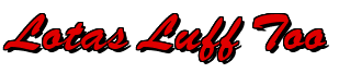 Rendering "Lotas Luff Too" using Brush Script