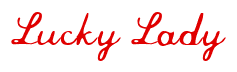Rendering "Lucky Lady" using Commercial Script