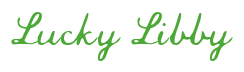 Rendering "Lucky Libby" using Commercial Script