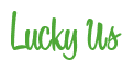 Rendering "Lucky Us" using Bean Sprout