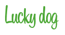 Rendering "Lucky dog" using Bean Sprout