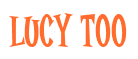 Rendering "Lucy Too" using Cooper Latin