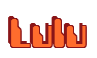 Rendering "Lulu" using Computer Font