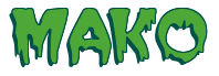 Rendering "MAKO" using Creeper