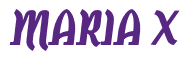 Rendering "MARIA X" using Color Bar