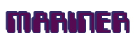 Rendering "MARINER" using Computer Font