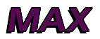 Rendering "MAX" using Aero Extended