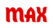 Rendering "MAX" using Candy Store
