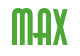 Rendering "MAX" using Asia