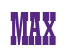 Rendering "MAX" using Bill Board