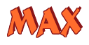 Rendering "MAX" using Crane