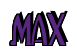 Rendering "MAX" using Deco