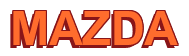 Rendering "MAZDA" using Arial Bold