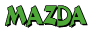 Rendering "MAZDA" using Crane