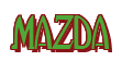 Rendering "MAZDA" using Deco
