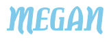 Rendering "MEGAN" using Color Bar
