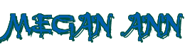 Rendering "MEGAN ANN" using Buffied