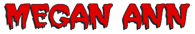 Rendering "MEGAN ANN" using Creeper