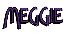 Rendering "MEGGIE" using Agatha