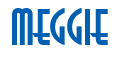 Rendering "MEGGIE" using Asia