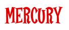 Rendering "MERCURY" using Cooper Latin