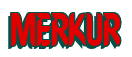 Rendering "MERKUR" using Callimarker