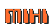 Rendering "MIHI" using Computer Font