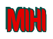 Rendering "MIHI" using Callimarker