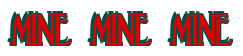 Rendering "MINE MINE MINE" using Deco