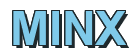 Rendering "MINX" using Arial Bold