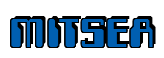 Rendering "MITSEA" using Computer Font