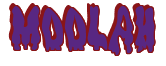Rendering "MOOLAH" using Drippy Goo