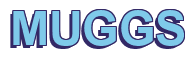 Rendering "MUGGS" using Arial Bold