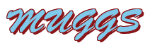 Rendering "MUGGS" using Brush Script