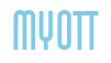 Rendering "MYOTT" using Anastasia