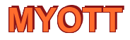 Rendering "MYOTT" using Arial Bold