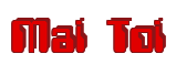 Rendering "Mai Toi" using Computer Font