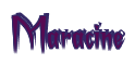Rendering "Maracine" using Charming