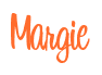 Rendering "Margie" using Bean Sprout