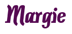 Rendering "Margie" using Color Bar