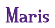 Rendering "Maris" using Credit River