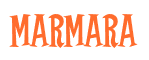 Rendering "Marmara" using Cooper Latin