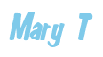 Rendering "Mary T" using Big Nib