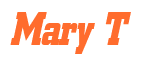 Rendering "Mary T" using Boroughs