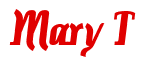 Rendering "Mary T" using Color Bar