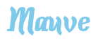 Rendering "Mauve" using Color Bar