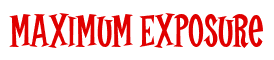 Rendering "Maximum Exposure" using Cooper Latin