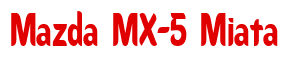 Rendering "Mazda MX-5 Miata" using Callimarker