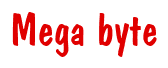 Rendering "Mega byte" using Dom Casual